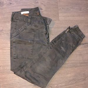 KUT FROM KLOTH Camo ankle skinny pants